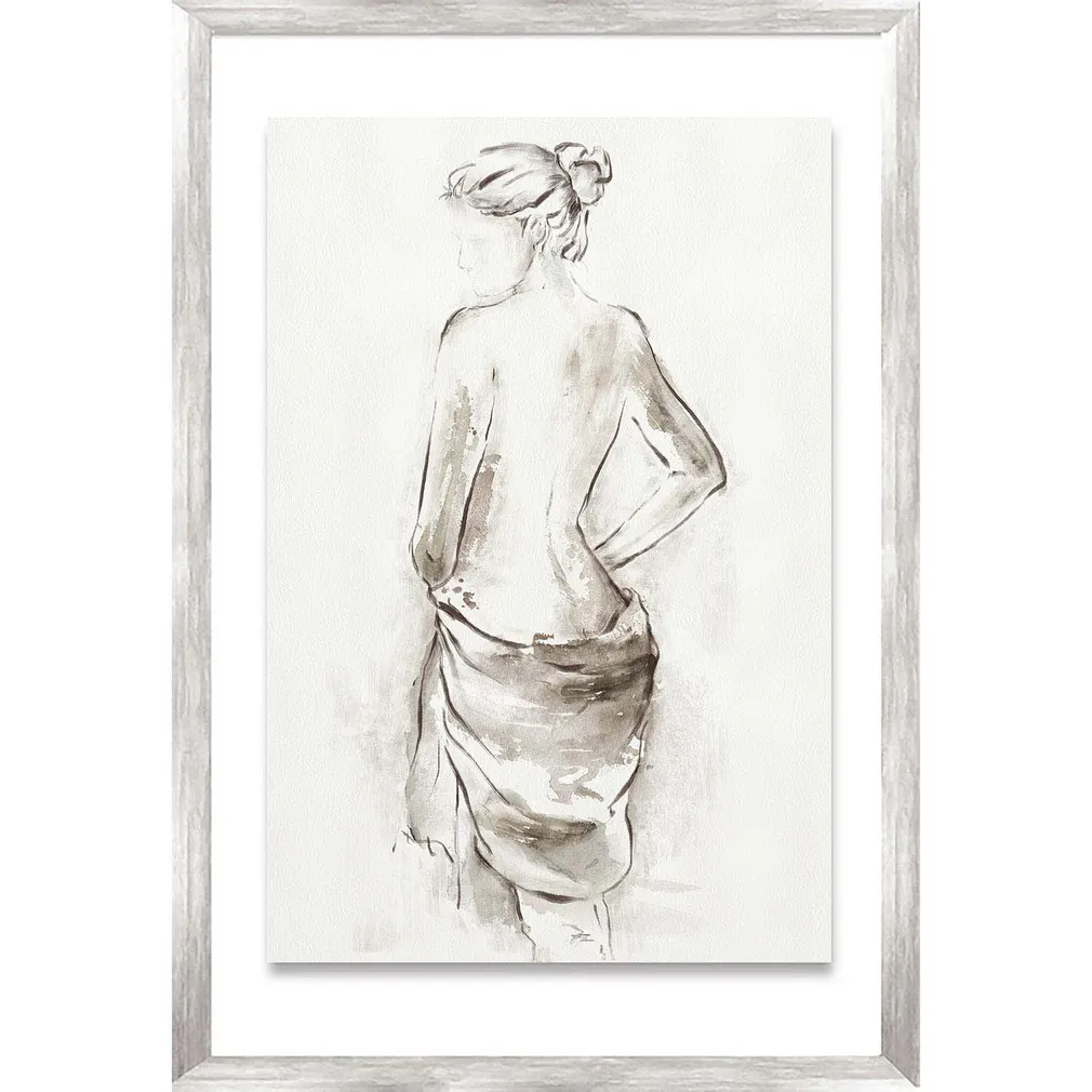MAAL RAAMIGA 50X70CM NAINE SALLIGA 2