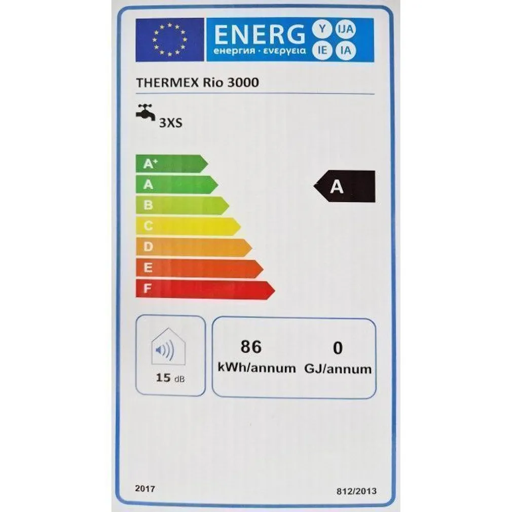 KIIRSOOJENDIGA SEGISTI THERMEX RIO 3000