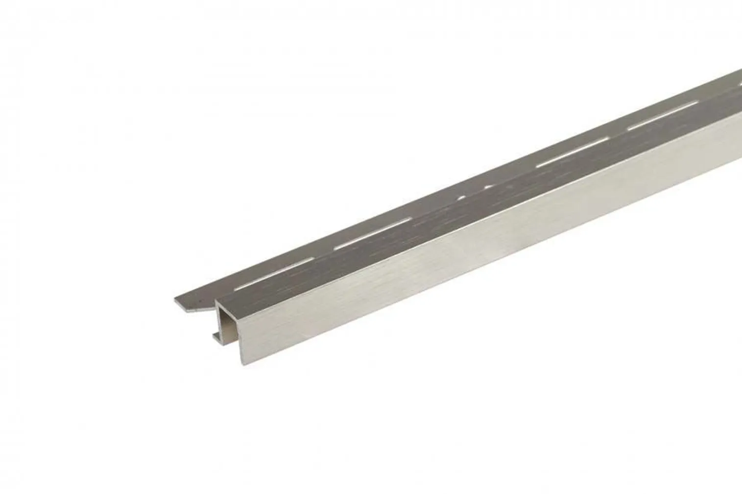 PLAADILIIST CEZAR P-PROFIIL ALUMIINIUM 11X8X2500MM ANOD. LÄIK. PLAATINA
