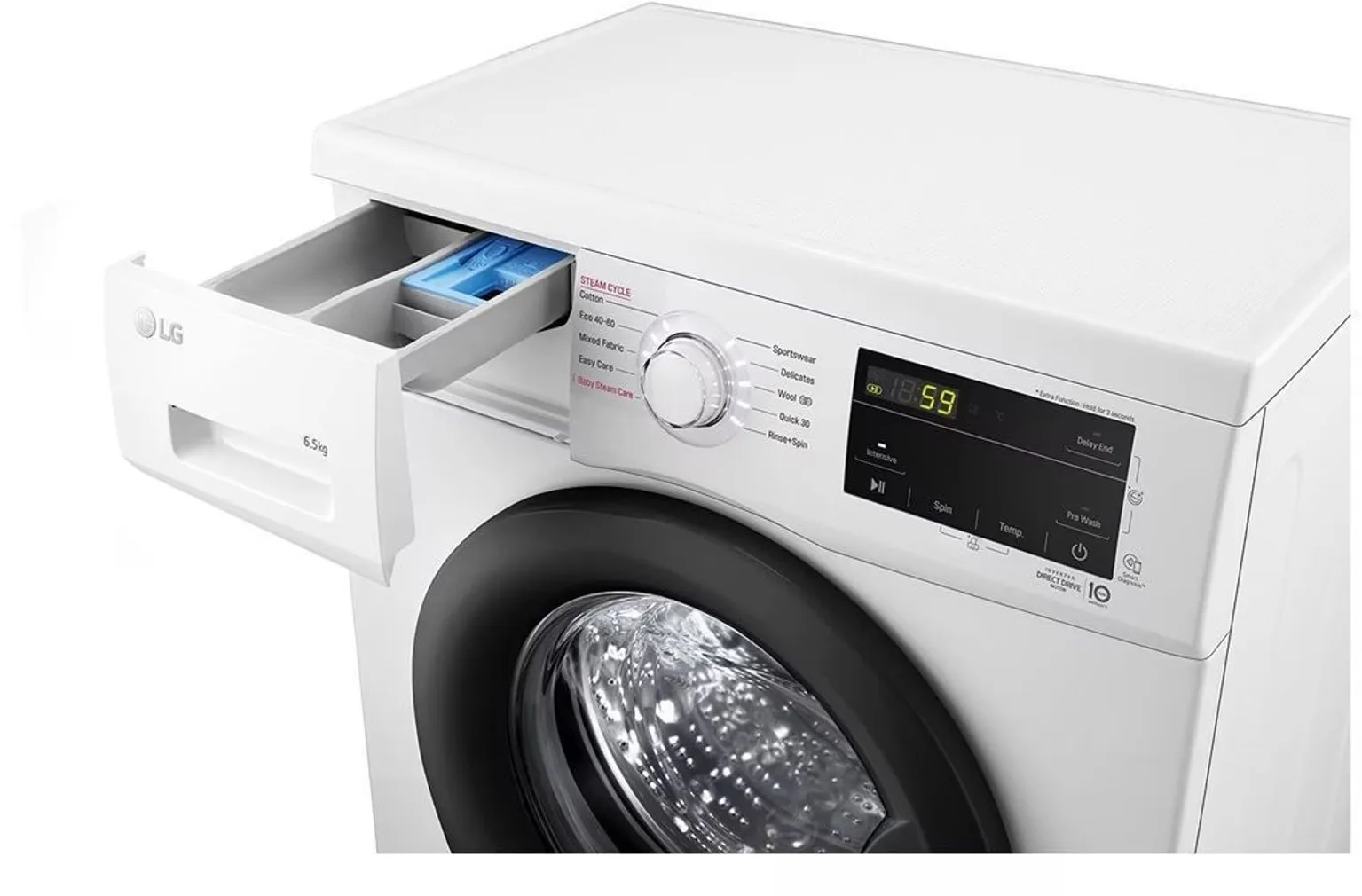 EESTLAETAV PESUMASIN LG F2J3WSBWE 6,5KG 1200RPM