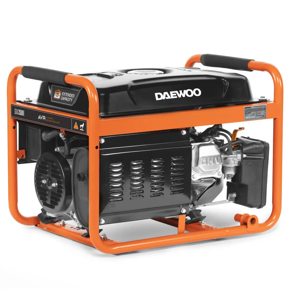 BENSIINIMOOTORIGA GENERAATOR DAEWOO GDA 3500E