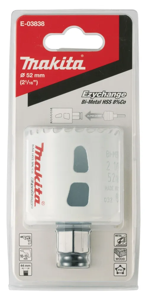 AUGUSAAG MAKITA EZYCHANGE 52MM BI-METALL