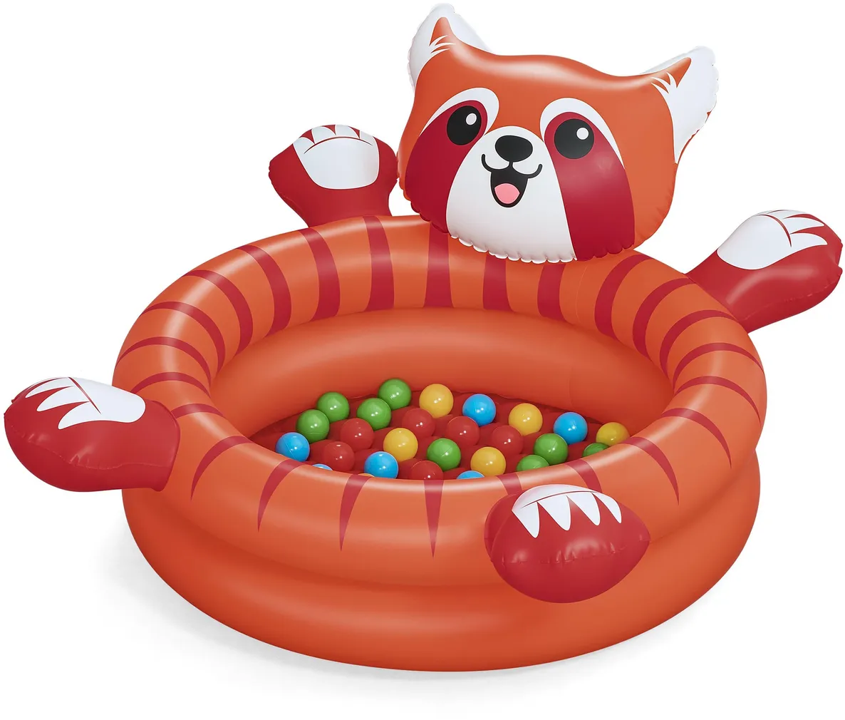 BASSEIN BESTWAY PLAYFUL RED PANDA TÄISPUHUTAV PALLIDEGA