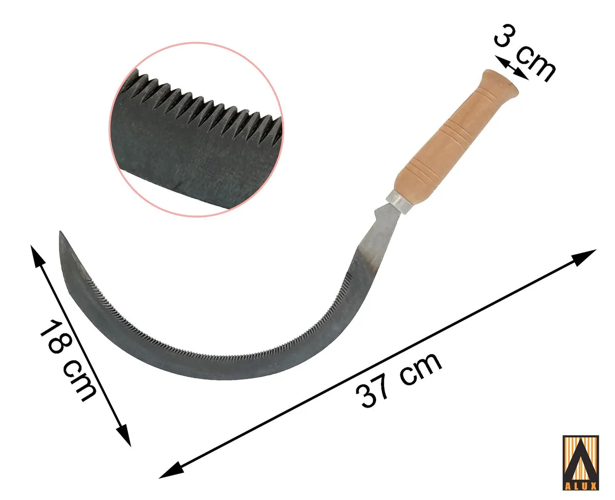 SIRP ALUX L 40CM