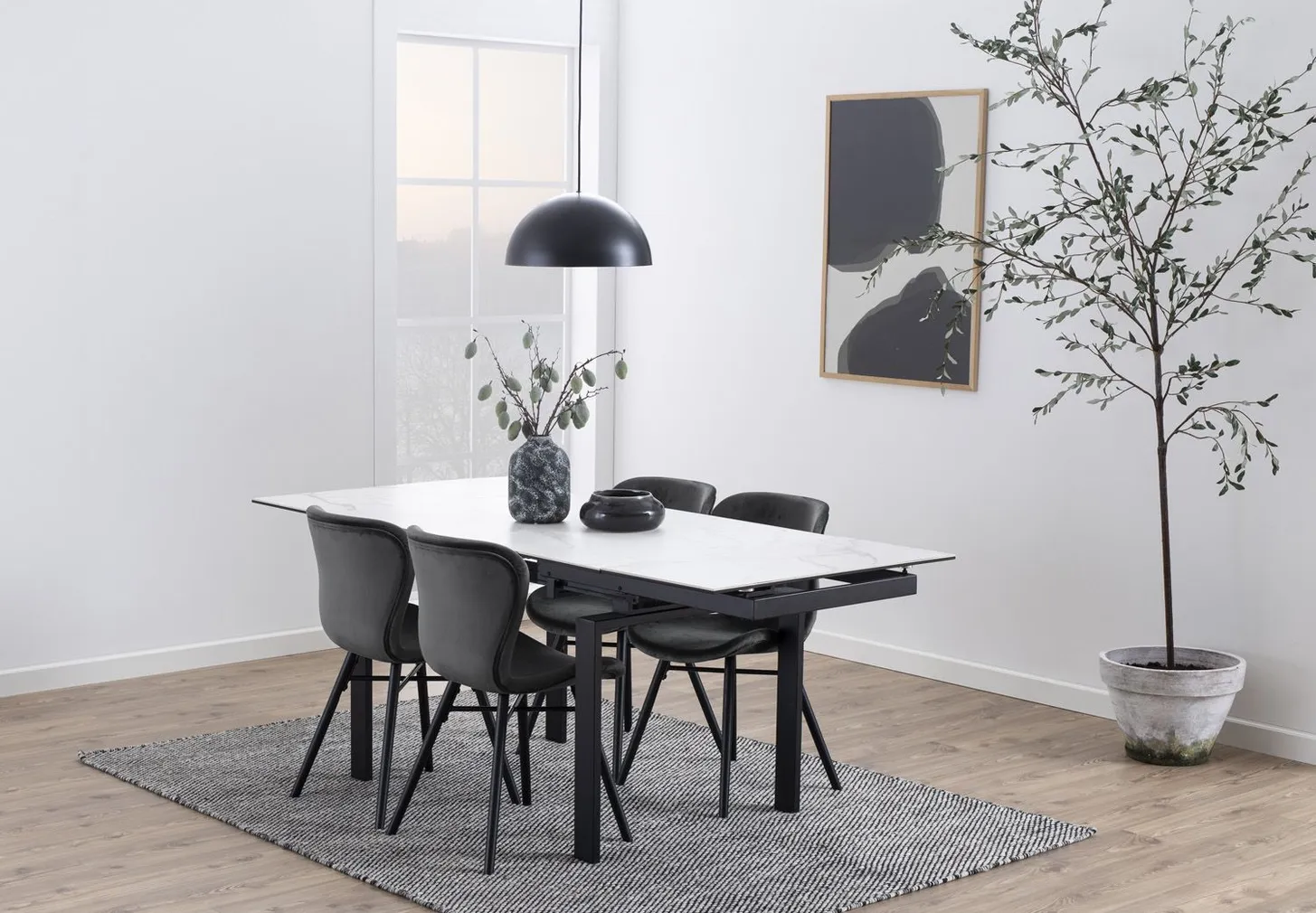 SÖÖGILAUD HUDDERSFIELD 120/200X85XH76CM, VALGE