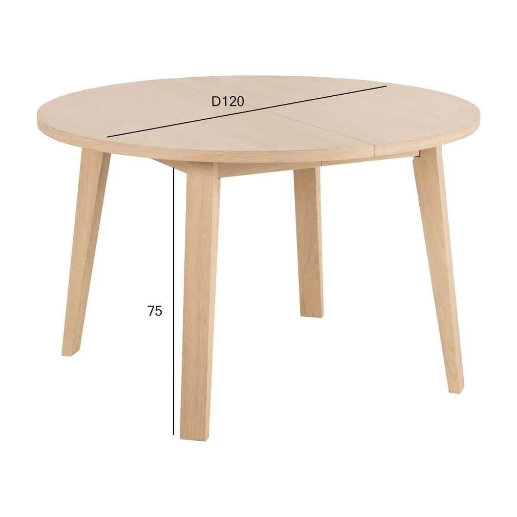 SÖÖGILAUD A-LINE D120XH75CM, HELE TAMM