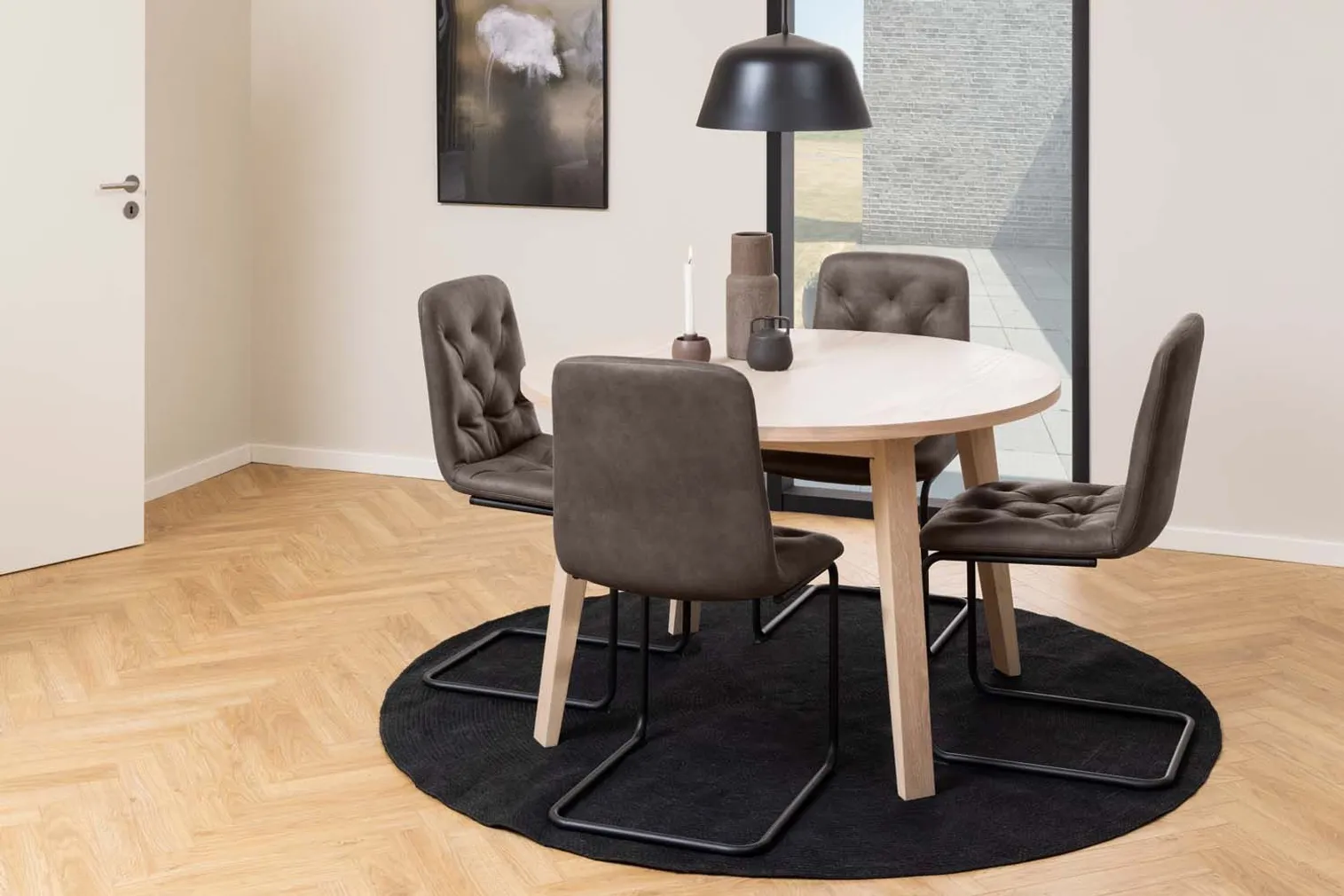 SÖÖGILAUD A-LINE D120XH75CM, HELE TAMM