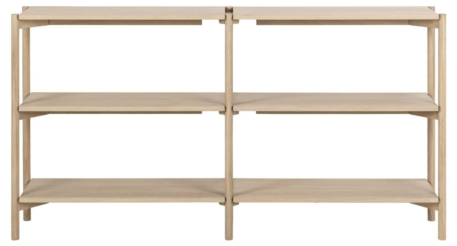 RIIUL BRAIDWOOD 169X30XH88,4CM, VALGE