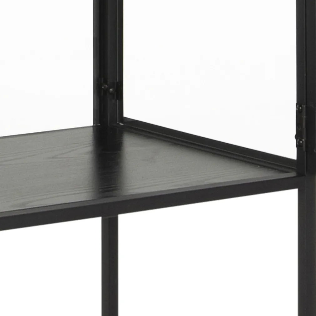 VITRIINKAPP SEAFORD 77X35XH185,6CM, MUST
