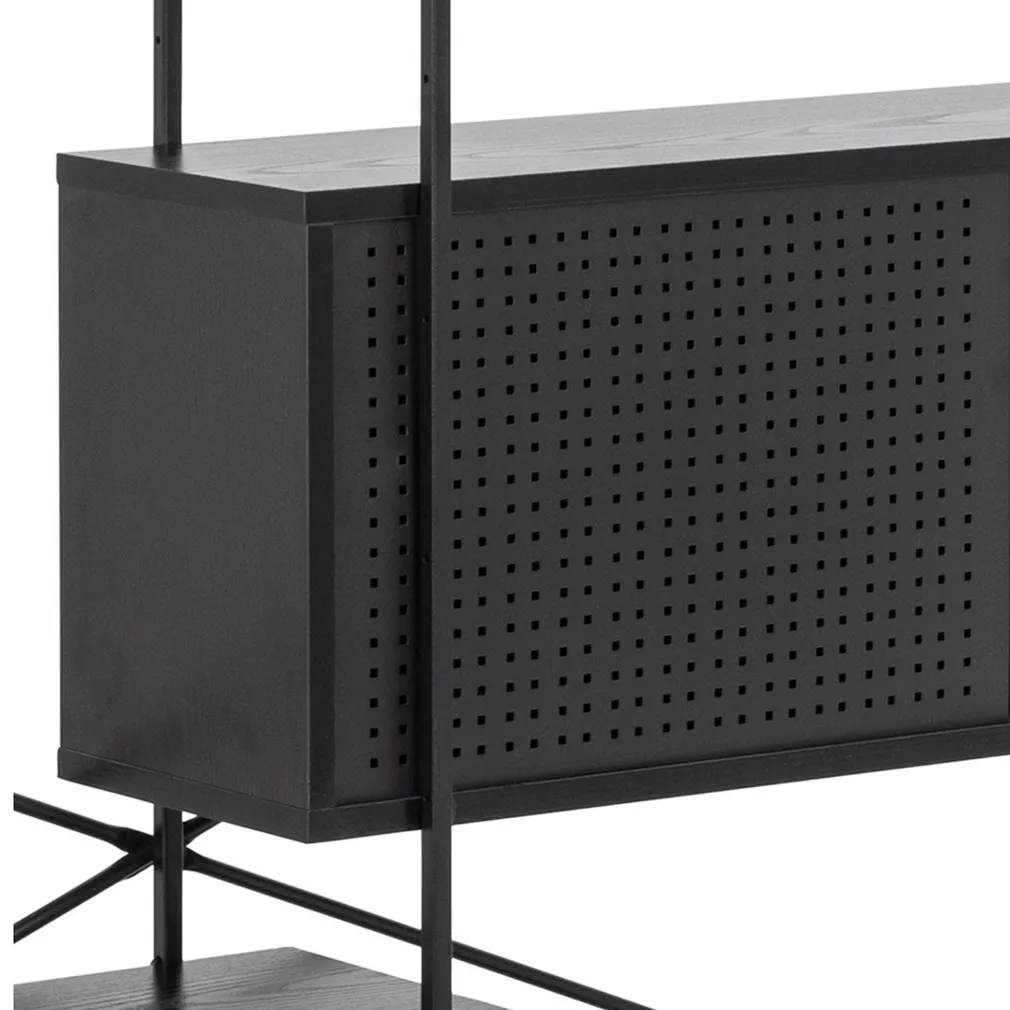 RIIUL ANGUS 3/5-NE, 172X27XH188CM, MUST