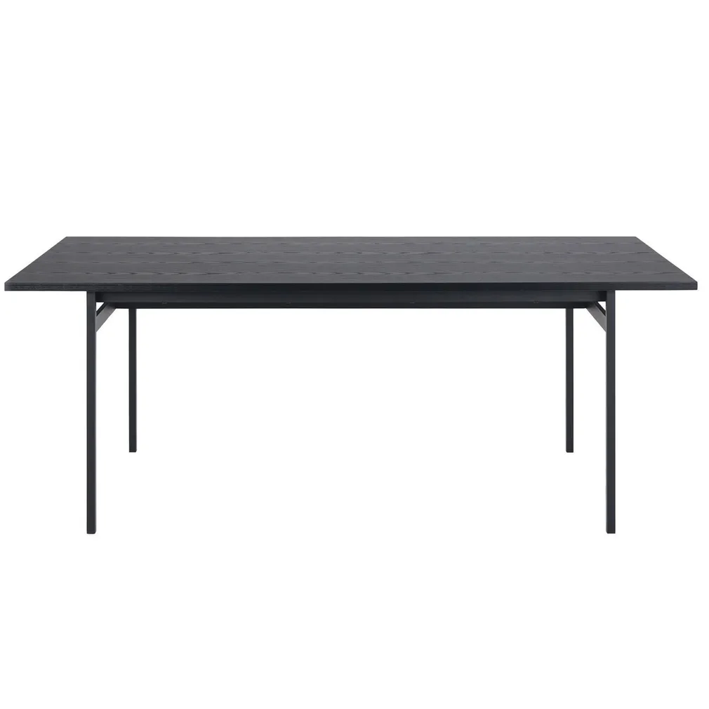 SÖÖGILAUD ANGUS 200X90XH74CM, MUST