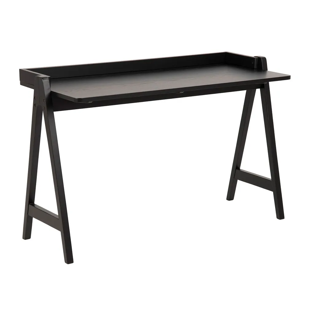 KIRJUTUSLAUD MISO, 126X51XH80CM, MUST