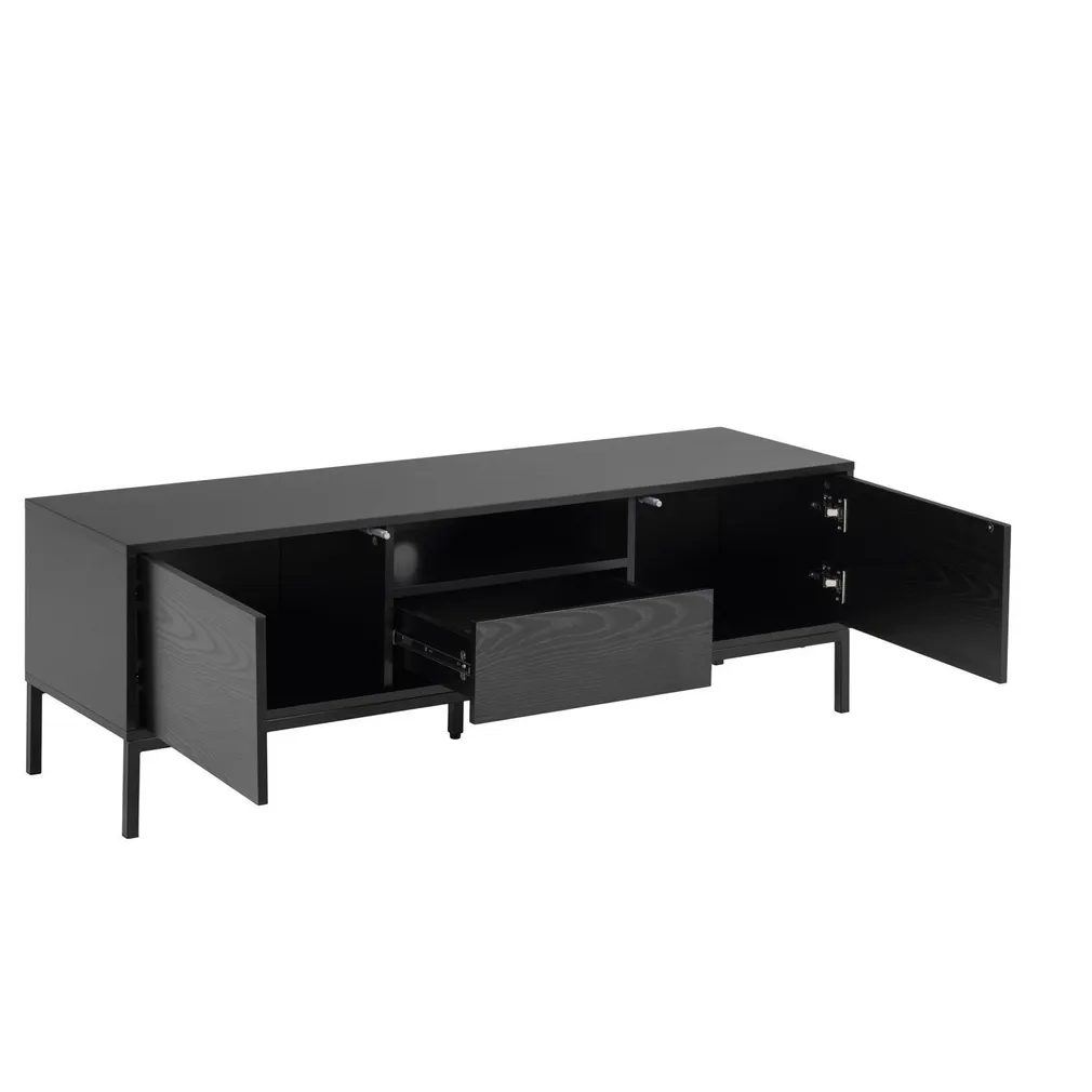 TV-LAUD SEAFORD 140X40XH45CM, MUST