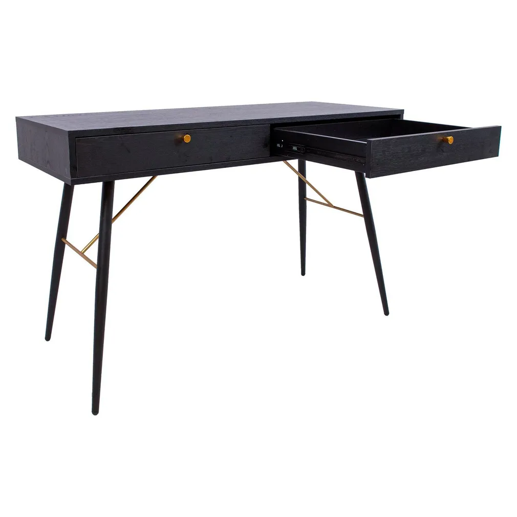 KIRJUTUSLAUD LUXEMBOURG 120X48XH75CM, MUST