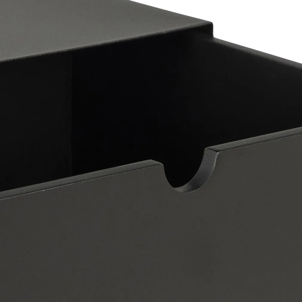 ÖÖKAPP JOLIET 30X25XH30CM, MUST