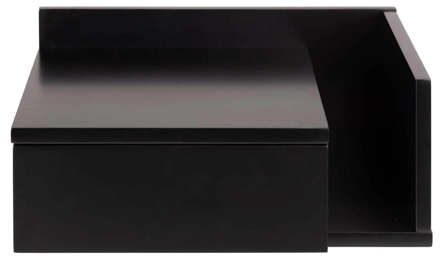 ÖÖKAPP ASHLAN 40X32XH16,5CM, MUST