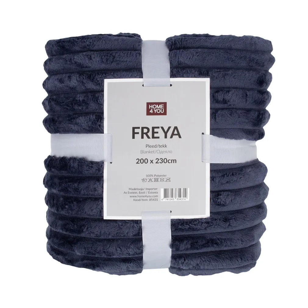 PLEED FREYA XL 200X230CM, TUMESININE