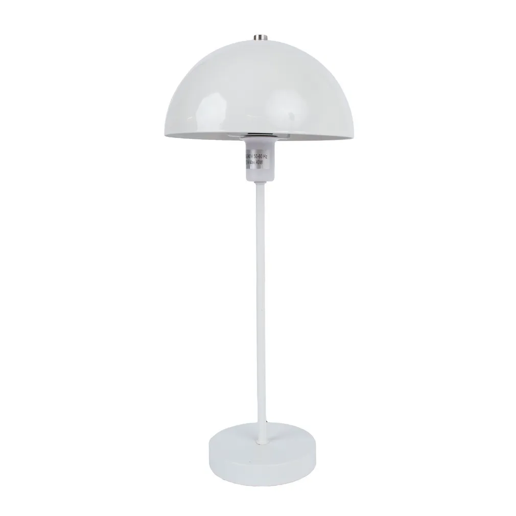 LAUALAMP PORTOBELLO H49CM, VALGE
