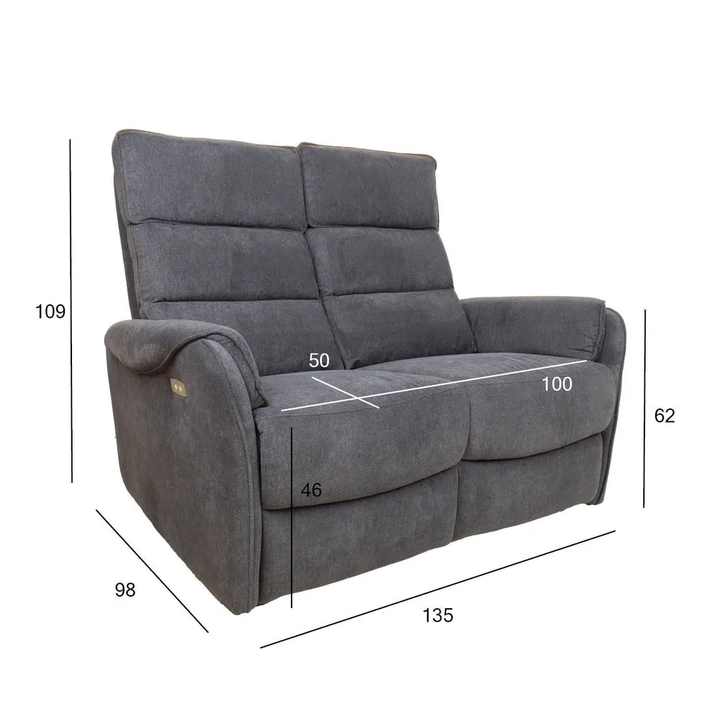 DIIVAN BOWERS 2-KOHALINE ELEKTRILINE RECLINER