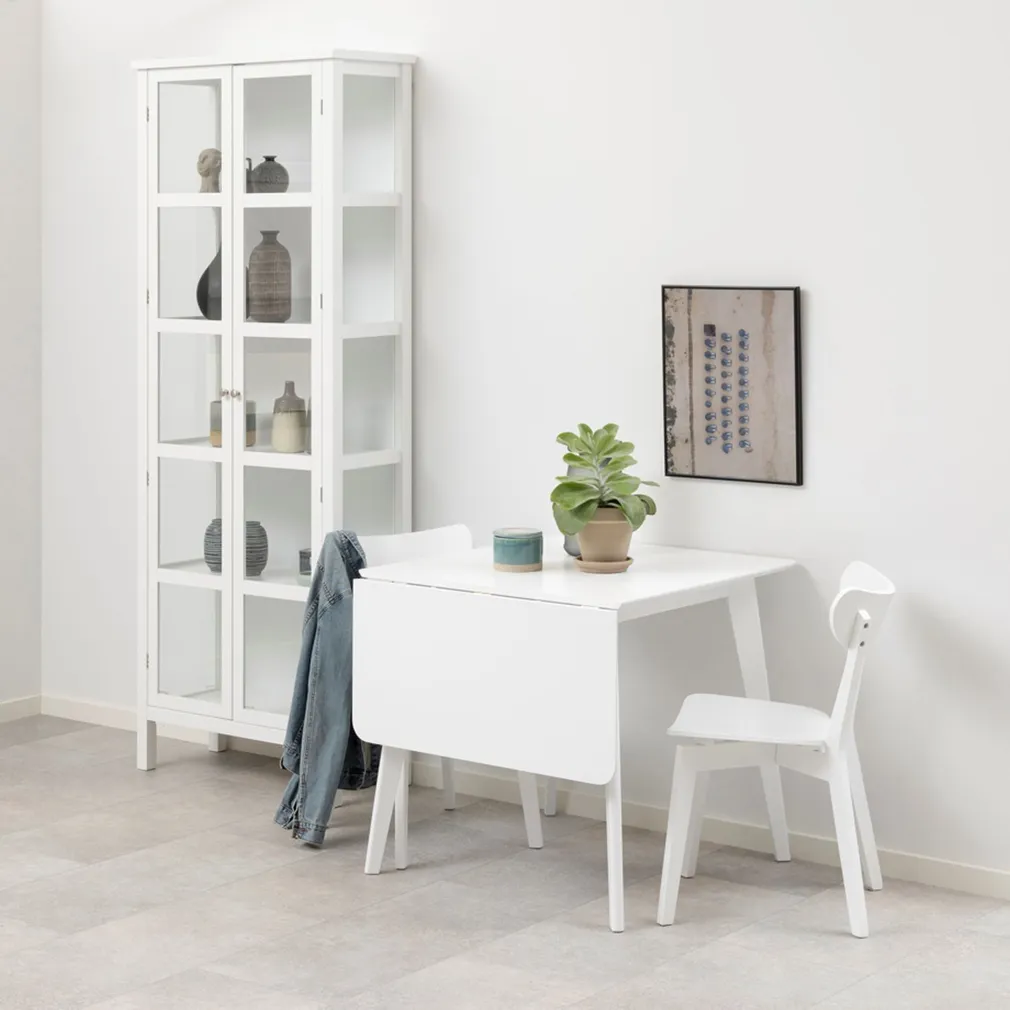 SÖÖGILAUD ROXBY 80/120X80XH76CM, VALGE