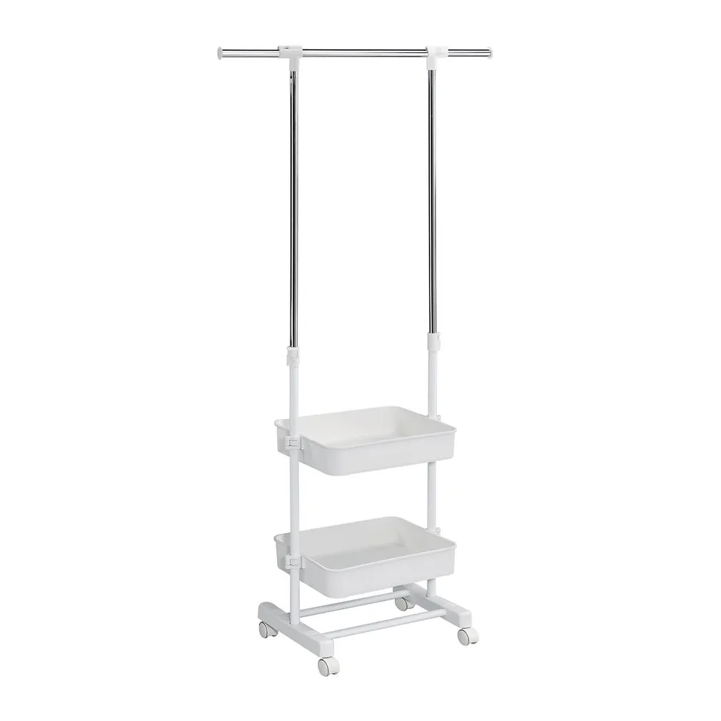 STANGE FERGUS 47-77X29X92-165CM, VALGE