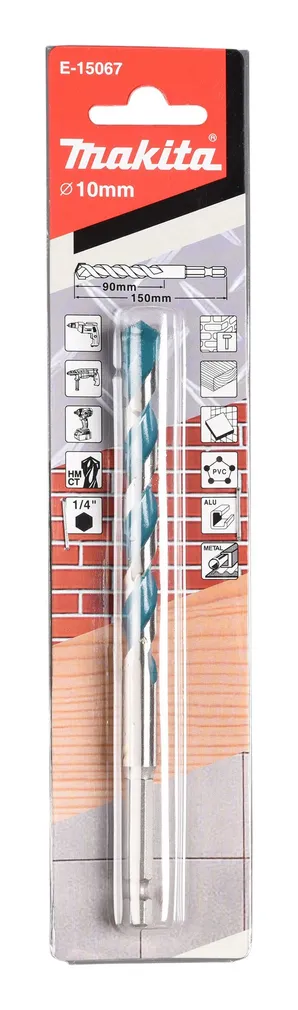 UNIVERSAALPUUR MAKITA 10X150MM 1/4" TCT E-15067