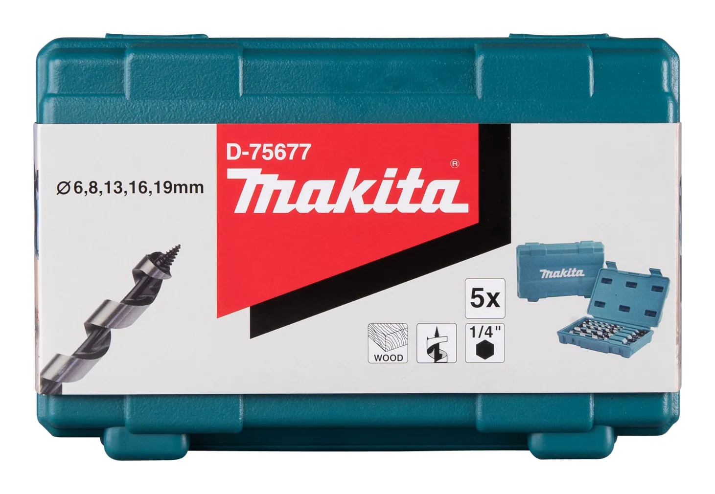 PUIDUPUURIDE KOMPLEKT MAKITA VEDAV D-75677 5-OSALINE