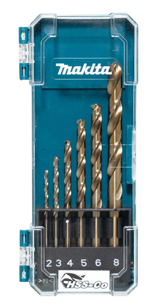 METALLIPUURIDE KOMPLEKT MAKITA D-75758 HSS-CO 6TK