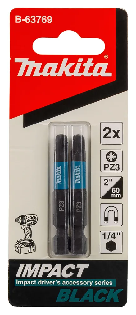 OTSIK MAKITA PZ3 50MM B-63769 IMPACT BLACK 2TK