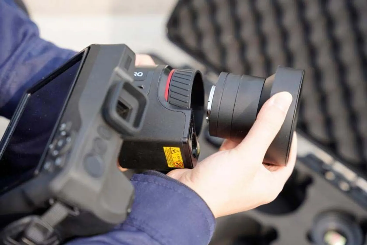KÄESHOITAV TERMOKAAMERA HIKMICRO + 25MM LÄÄTS SP60-L25