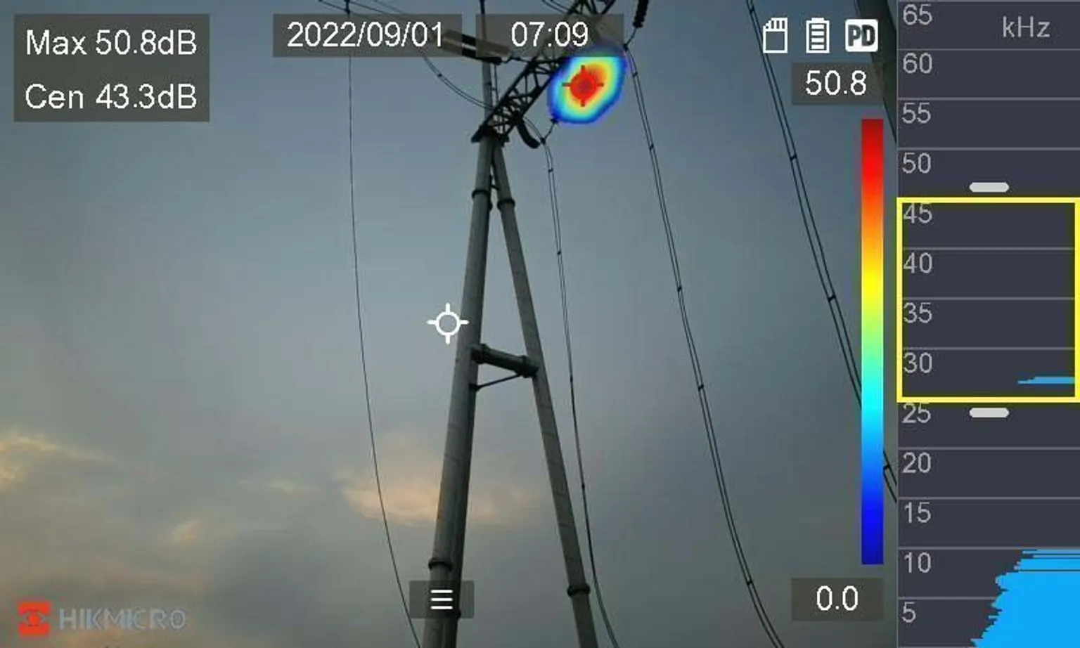 ULTRAHELI LOKAATOR-KAAMERA HIKMICRO AI56