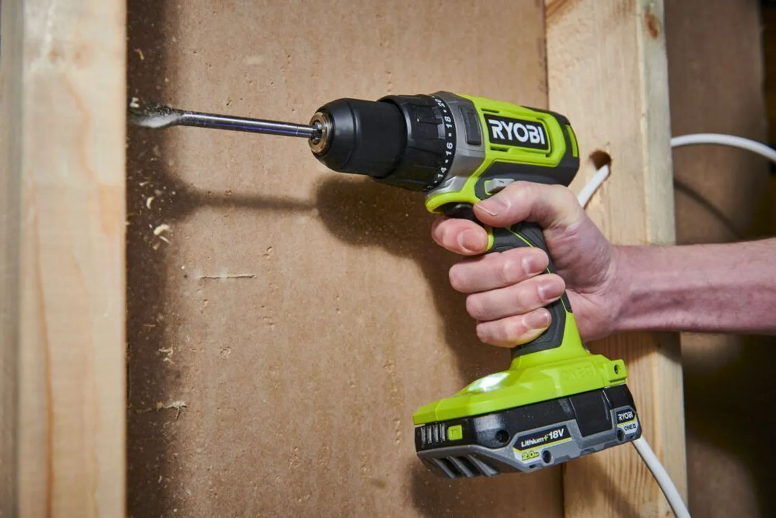 AKUTRELL RYOBI RDD18-2C42S 18V ONE+ 2,0+4,0AH AKUD+KIIRLAADIJA