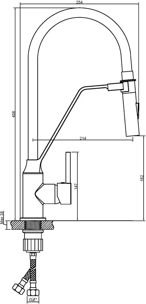 KÖÖGISEGISTI INVENA MAGNETIC VALGE