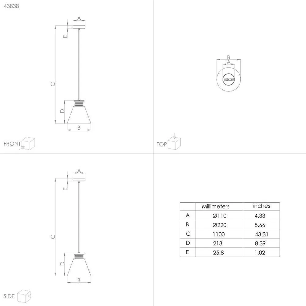 RIPPVALGUSTI EGLO TWICKEN E27 1X40W HALL/KULDNE