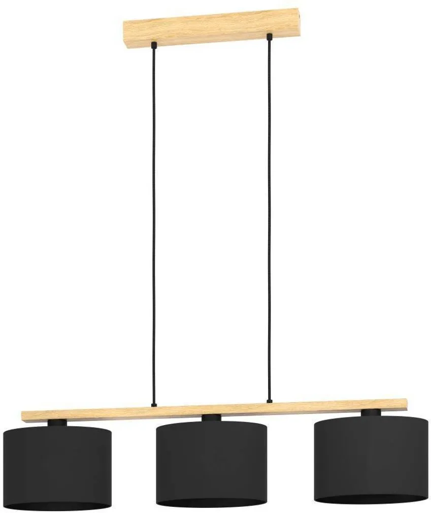 RIPPVALGUSTI EGLO CASTRALVO E27 3X40W MUST/PUIT