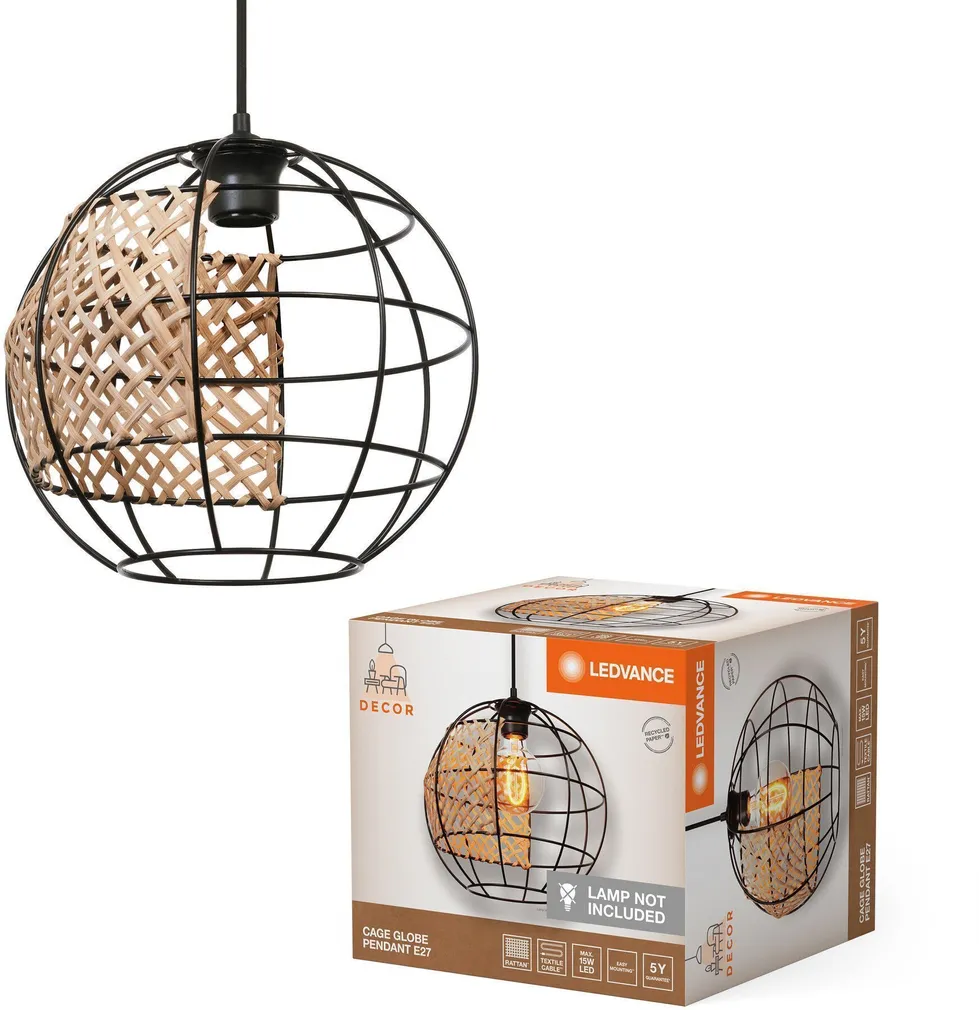 RIPPVALGUSTI LEDVANCE GAGE GLOBE E27 MUST
