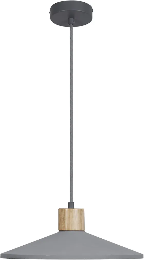 RIPPVALGUSTI LEDVANCE CONCRETE WOOD 320MM E27 TUMEHALL