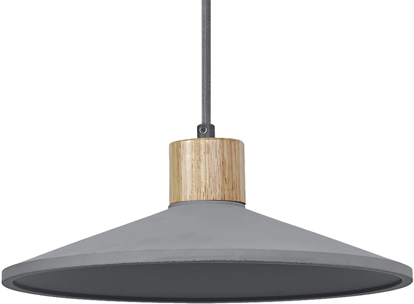 RIPPVALGUSTI LEDVANCE CONCRETE WOOD 320MM E27 TUMEHALL