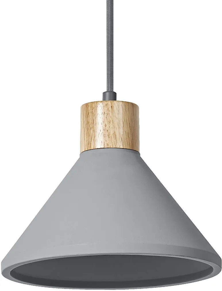 RIPPVALGUSTI LEDVANCE CONCRETE WOOD 220MM E27 TUMEHALL