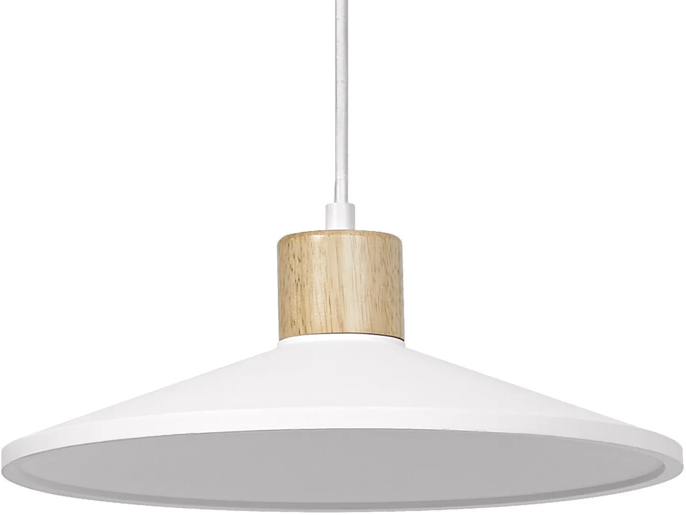 RIPPVALGUSTI LEDVANCE CONCRETE WOOD 320MM E27 VALGE