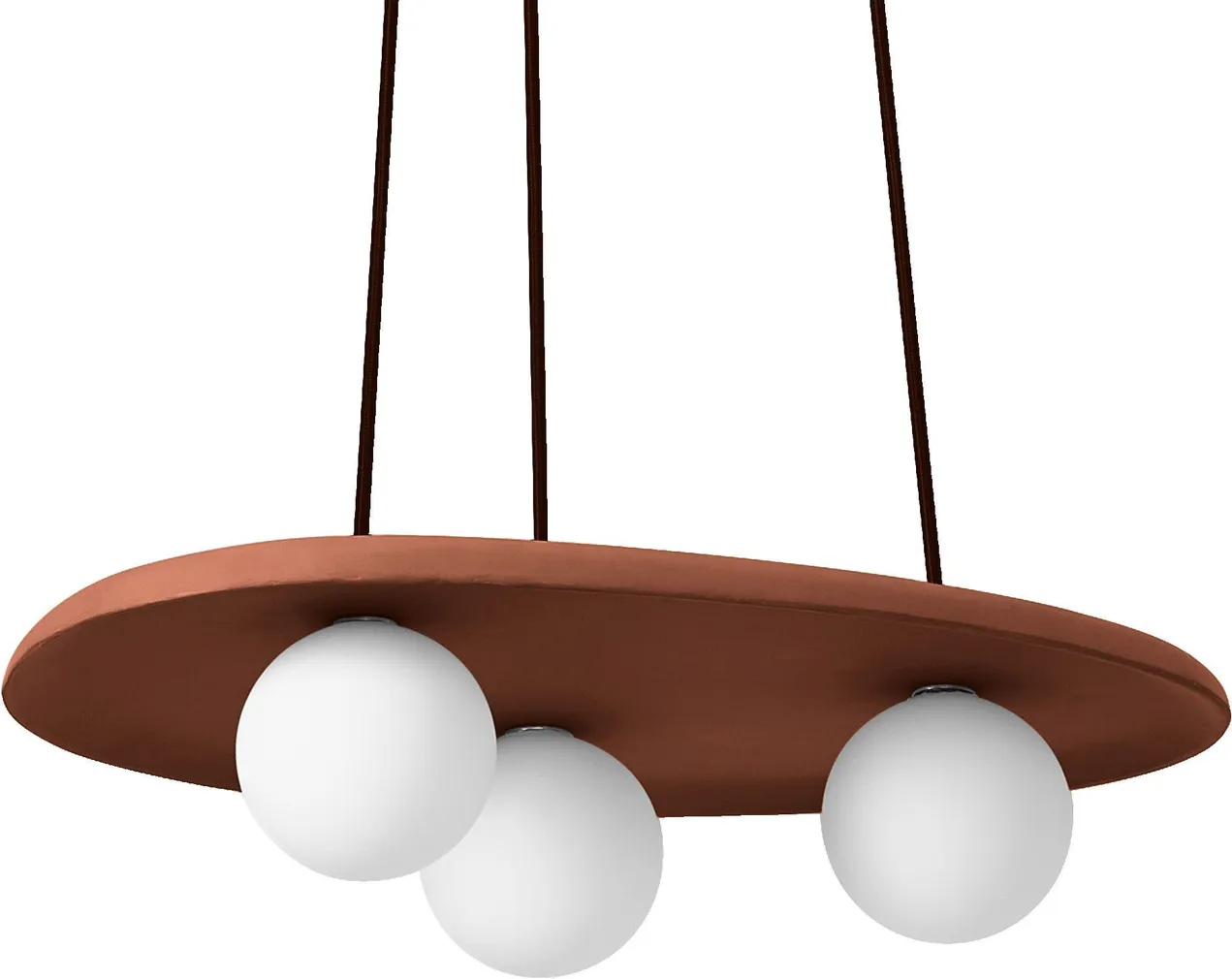 RIPPVALGUSTI LEDVANCE CLAY NEST 3XG9 PRUUN