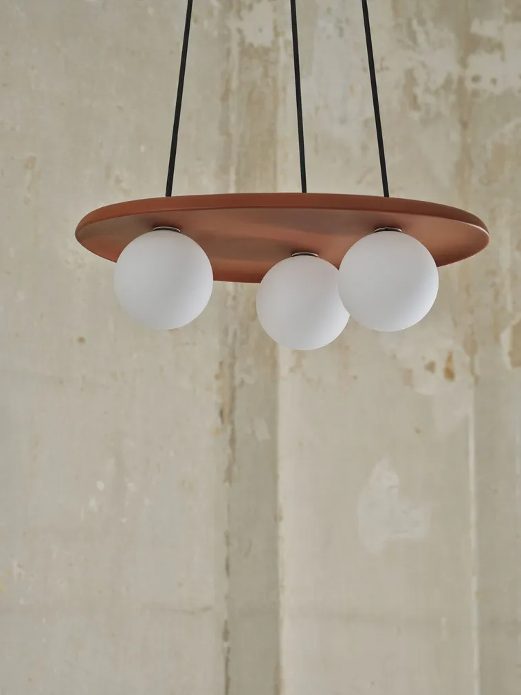 RIPPVALGUSTI LEDVANCE CLAY NEST 3XG9 PRUUN
