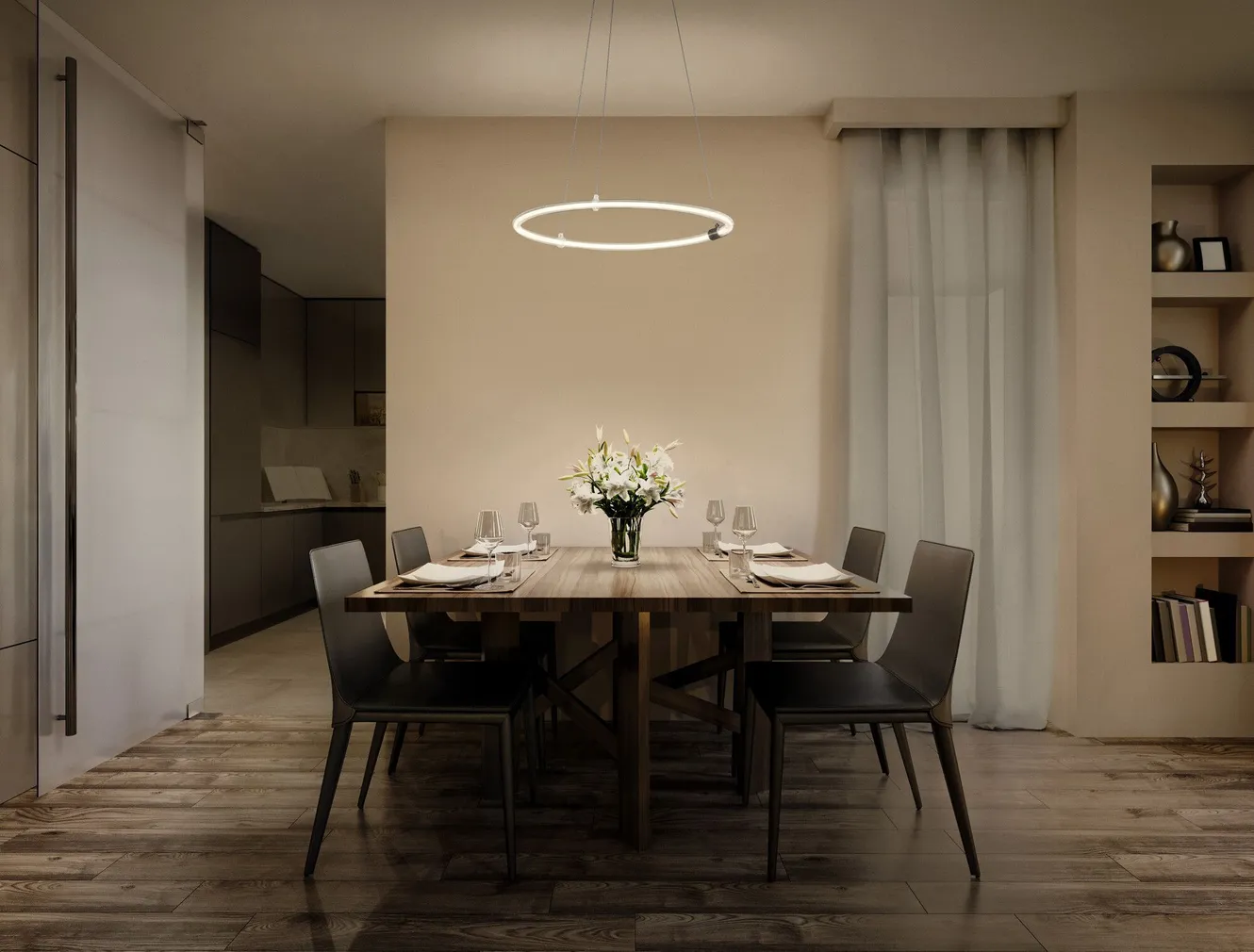 RIPPVALGUSTI LEDVANCE AURA 18W 830 CLICK DIM