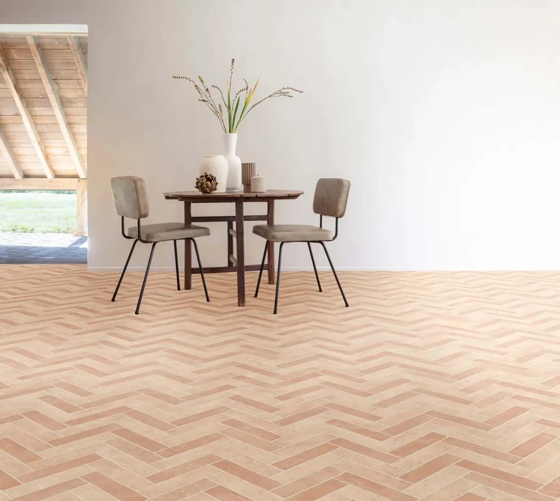 PVC KATE 2M PRIMO 280 PORTLAND HERRINGBONE BEIGE 315 