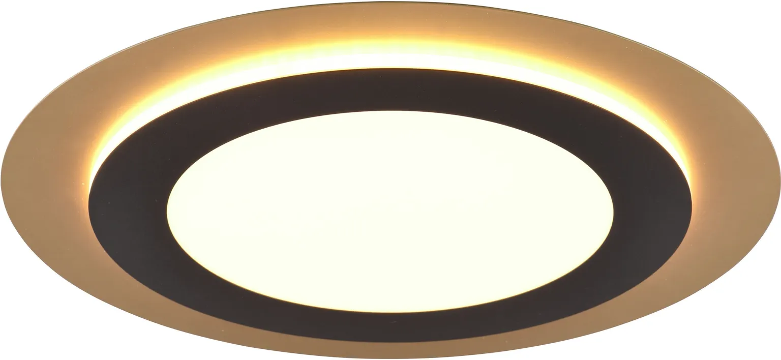 LAEVALGUSTI TRIO MORGAN LED 2700-6500K 45CM MATT MUST/KULDNE