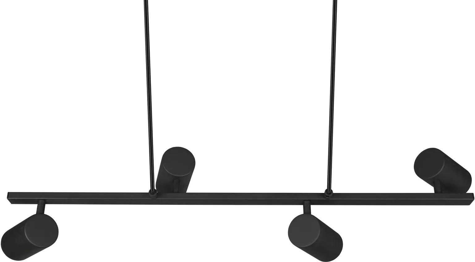 RIPPVALGUSTI TRIO MARLEY 4XGU10 80CM MATT MUST