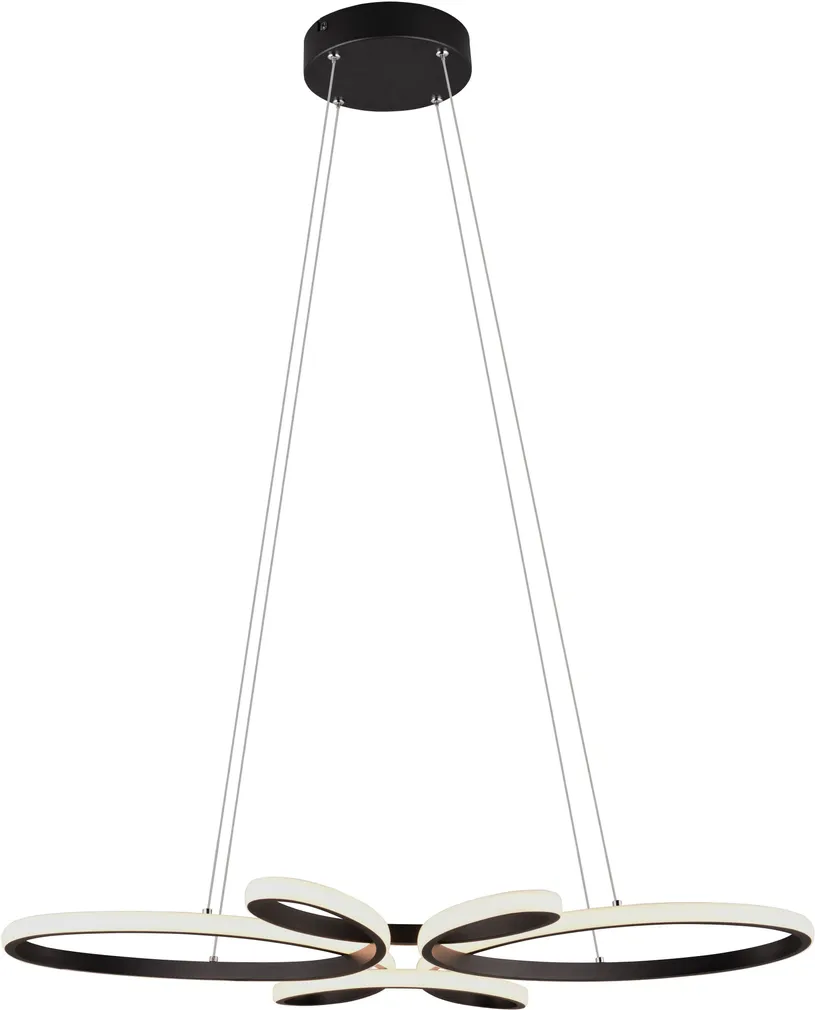 LAEVALGUSTI TRIO FLY LED 3000K MATT MUST