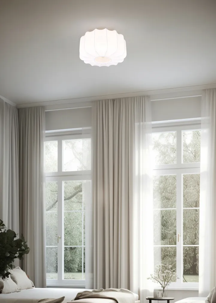 LAEVALGUSTI TRIO MADELINE E27 40CM VALGE