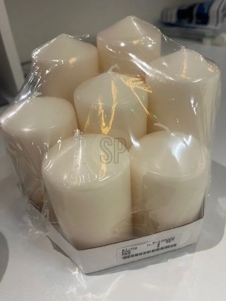 KÜÜNALDE KOMPLEKT 7-OSALINE VALGE