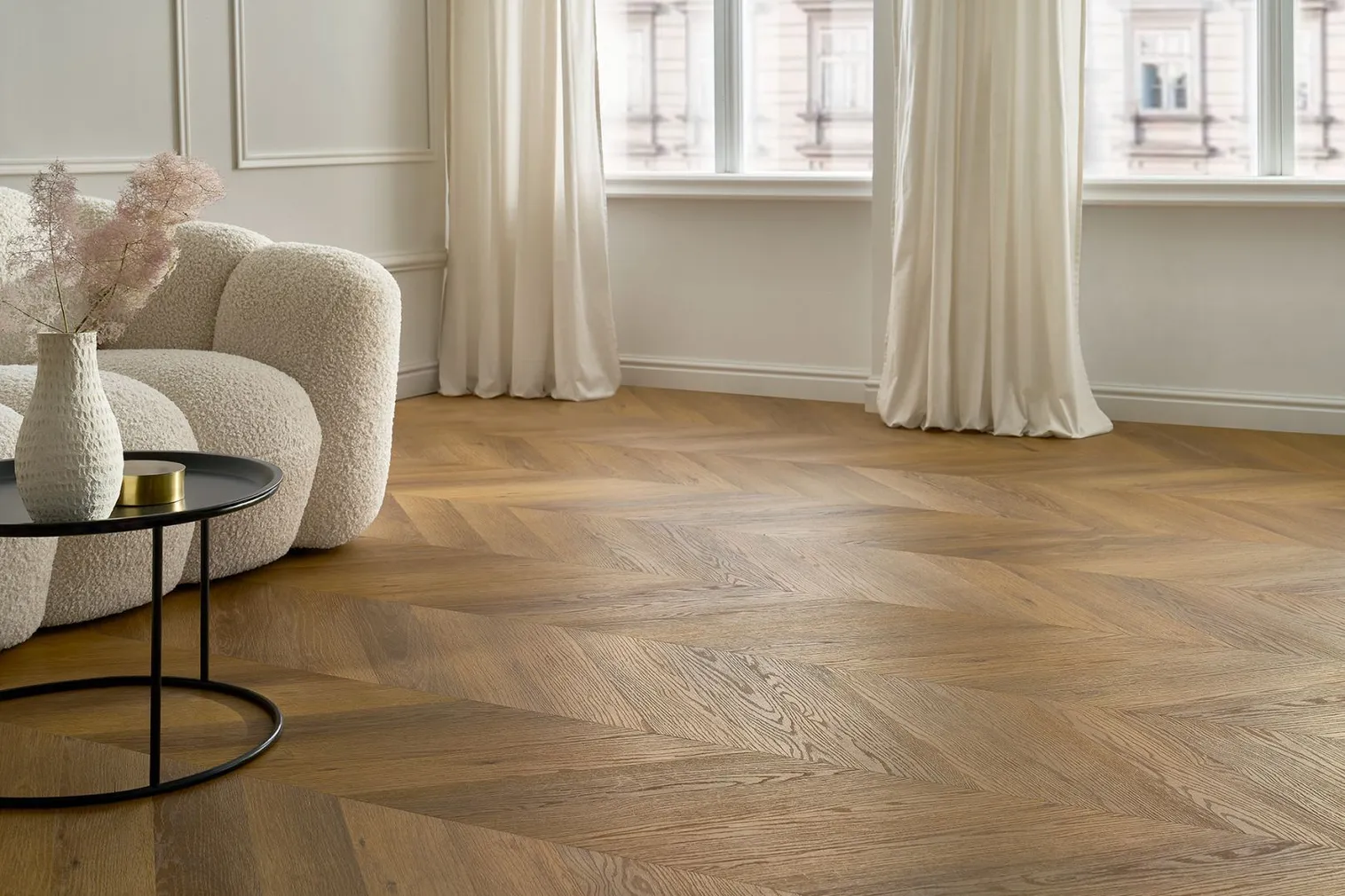 VINÜÜLPARKETT AFIRMAX LEGNAR CHEVRON SPC 4,5/0,3MM FRISCO TAMM